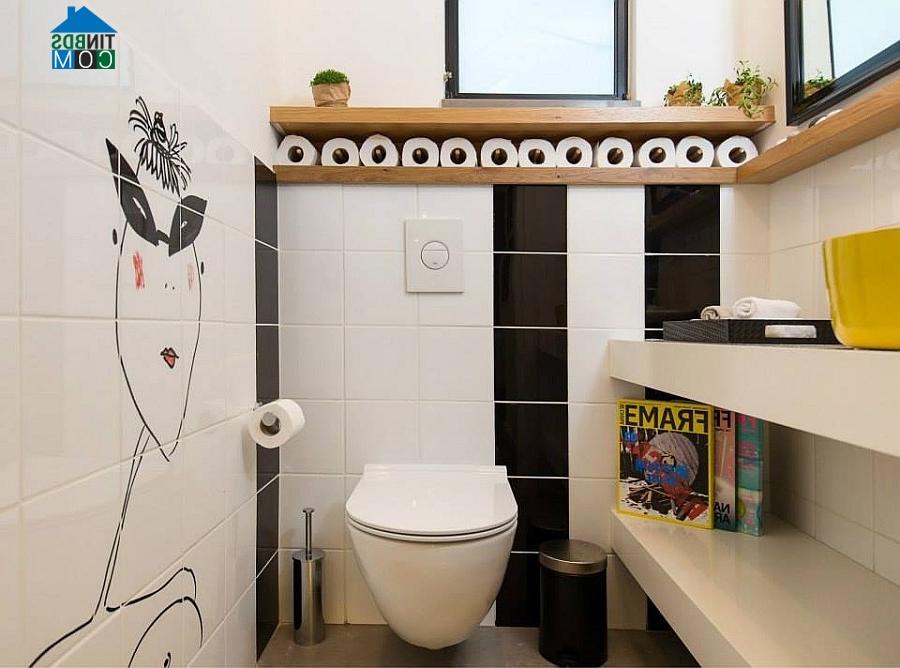 Ảnh Căn hộ 46m2 tuyệt đẹp với sự nổi loạn của màu sắc