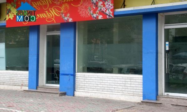 Diện tích mặt bằng đang bị bỏ hoang