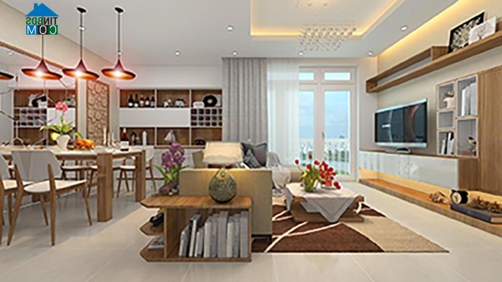 Him Lam Chợ Lớn được bàn giao nội thất cao cấp của TOTO; Teka; Ferroli…Tất cả căn hộ đều là căn góc 3 mặt thoáng