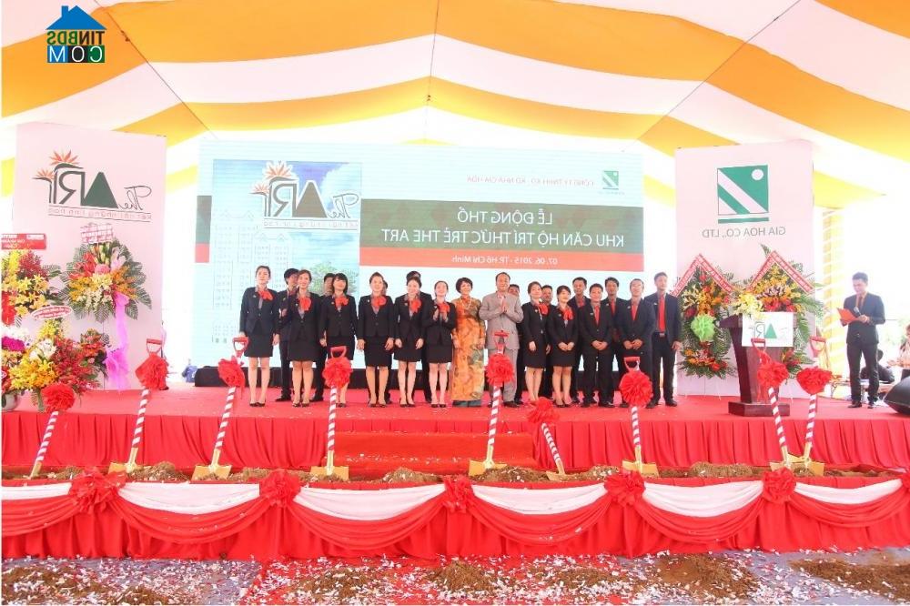 Image ảnh Chính thức khởi công căn hộ tri thức trẻ The Art