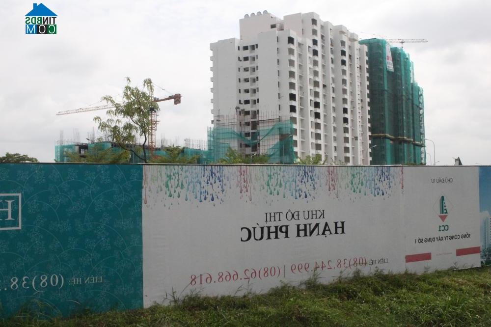 Happy City là khu căn hộ nằm trong tổng thể KDC Hạnh Phúc