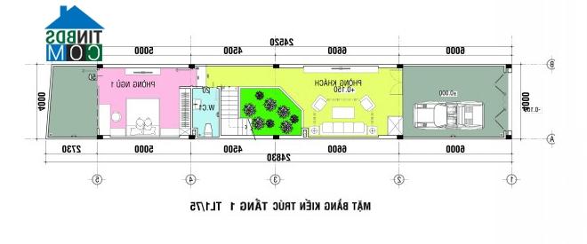 Ảnh Tư vấn thiết kế nhà 4 tầng cho gia đình 3 thế hệ, DT 4x24m