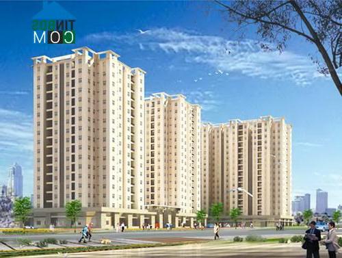 Ảnh Chung cư Tân Tạo 1 của BCCI bị "tuýt còi" vi phạm xây dựng