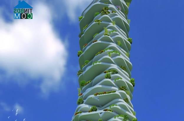 Ảnh Xây các tòa tháp sinh thái để chống biến đổi khí hậu