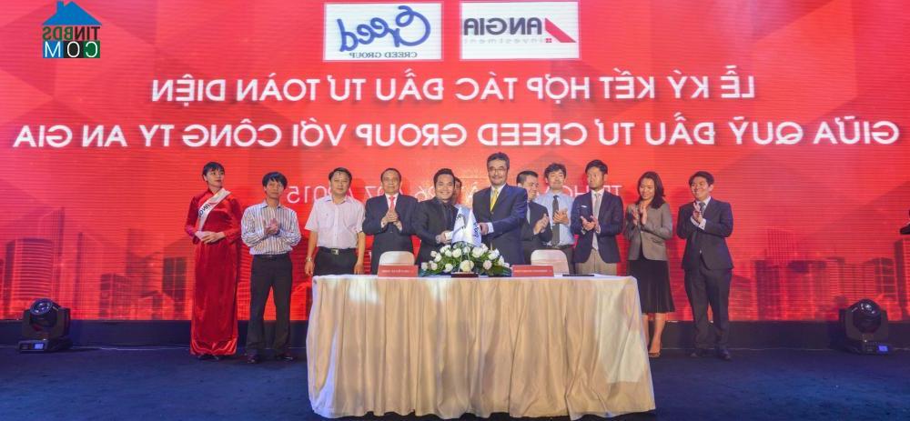 Công ty An Gia và Quỹ đầu tư Creed Group ký kết hợp tác đầu tư toàn diện