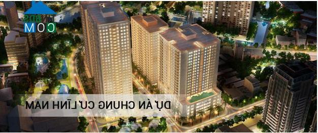 Phối cảnh dự án chung cư Lĩnh Nam