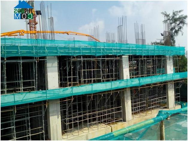 Toàn cảnh công trường dự án