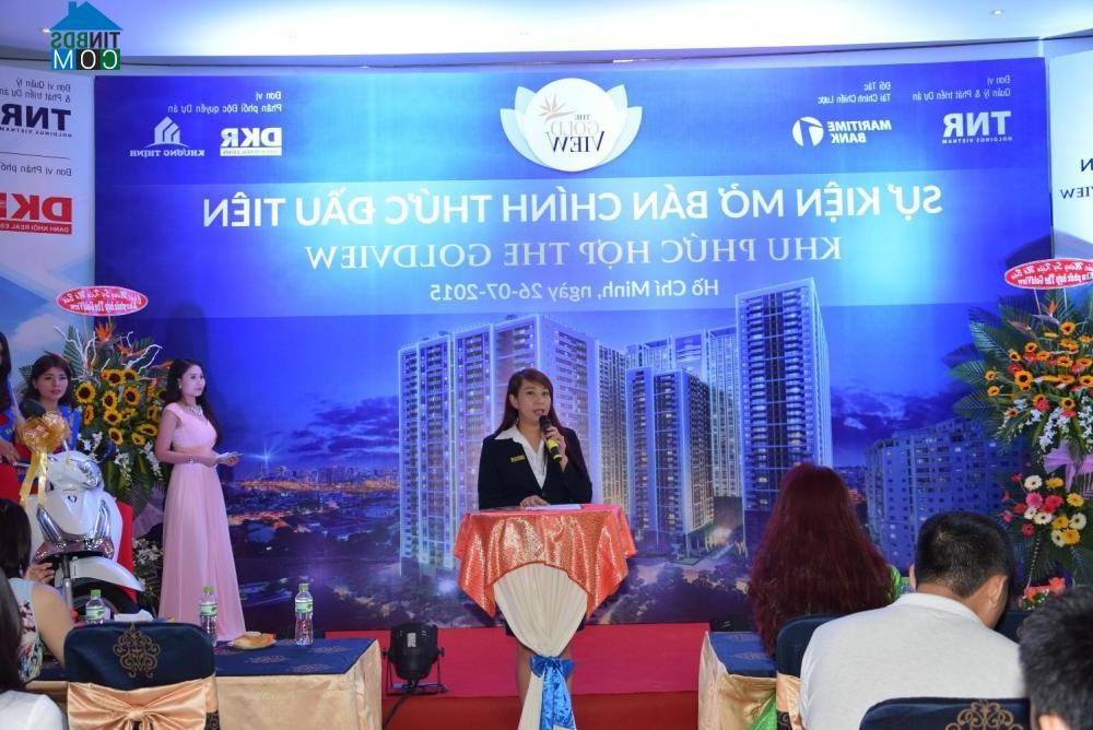 Ảnh The GoldView giao dịch thành công hơn 500 căn hộ trong ngày đầu mở bán
