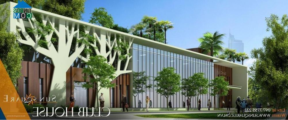 Phối cảnh khu CLUB House