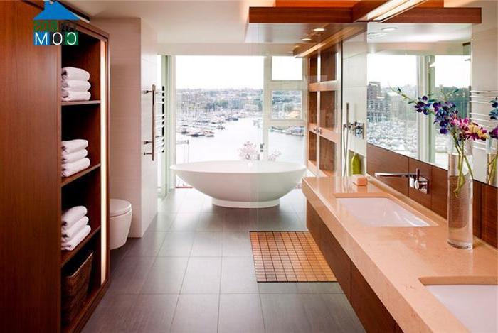 Phòng tắm siêu sang mà mọi căn hộ đều muốn sở hữu