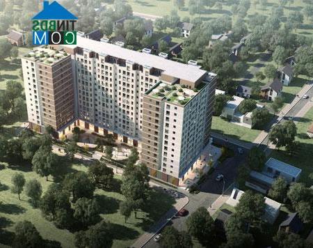 Phối cảnh dự án First Home Thạnh Lộc