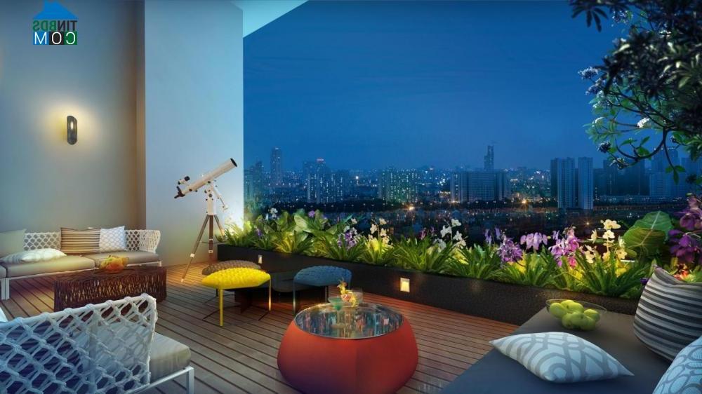 Phối cảnh đài quan sát tại lầu 23 - dự án Vista Verde