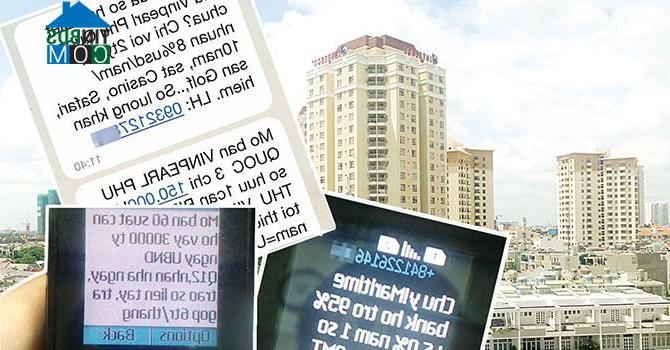 Ảnh "Ảo" như tin nhắn quảng cáo bất động sản