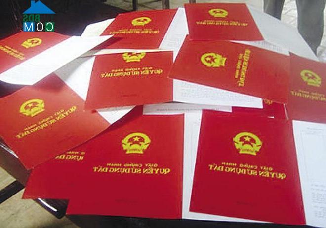 Ảnh Nhan nhản dịch vụ làm sổ đỏ "siêu tốc"