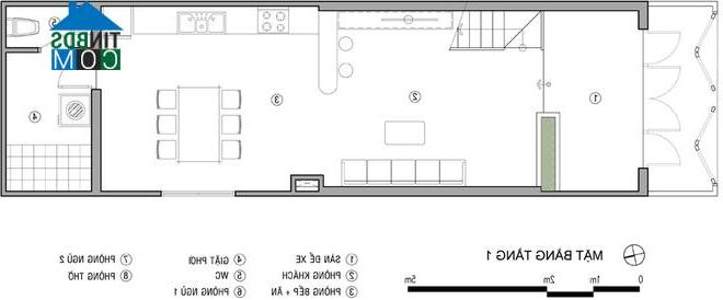 Ảnh Tư vấn thiết kế nhà 60m2, cao tối đa 2 tầng