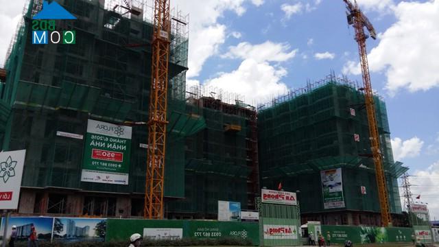 Ảnh Cận cảnh tiến độ xây dựng một số dự án BĐS tại quận 9, Tp.HCM