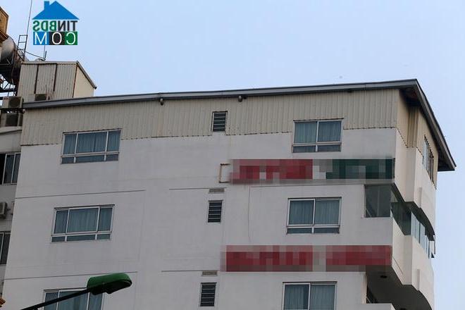 Ảnh Những tòa nhà sai phép từng bị Hà Nội "cắt ngọn"