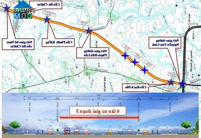 Ảnh Tp.HCM: Xây đường 8.470 tỉ đồng, 6 làn xe đến Hiệp Phước