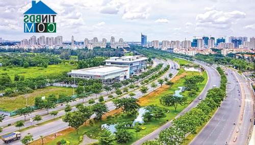 Một góc Khu đô thị mới Phú Mỹ Hưng