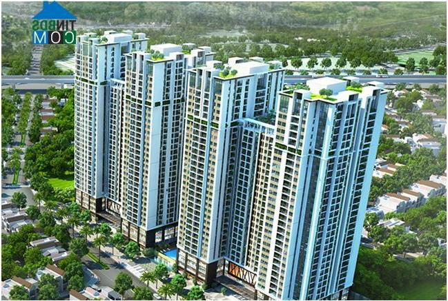Phối cảnh tổng thể Five Star Garden – Số 2 Kim Giang