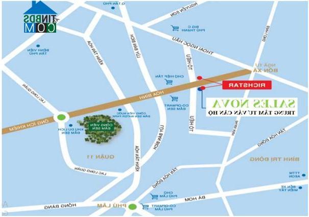 Ảnh Richstar khuấy động thị trường BĐS quận Tân Phú