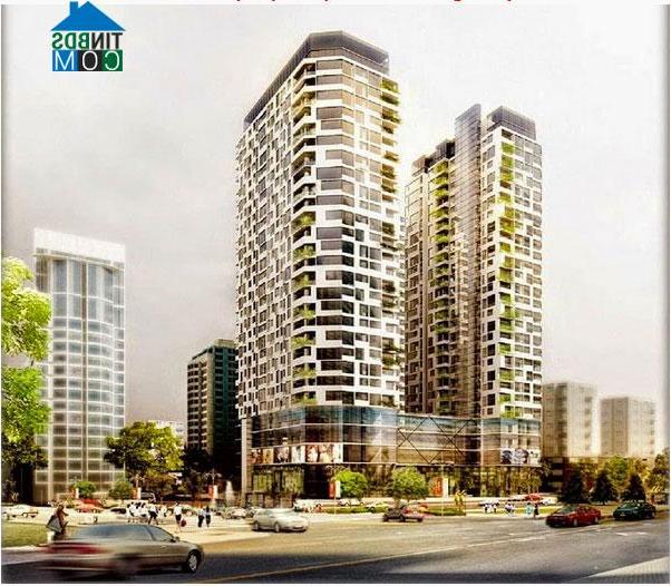 Phối cảnh tdự án tại 219 Trung Kính, vô cùng cao cấp và hiện đại