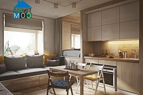 Ảnh Những căn hộ dưới 40m2 vẫn tiện nghi và thoải mái