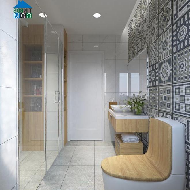 Ảnh Căn hộ 92m2 sinh động với nhiều họa tiết