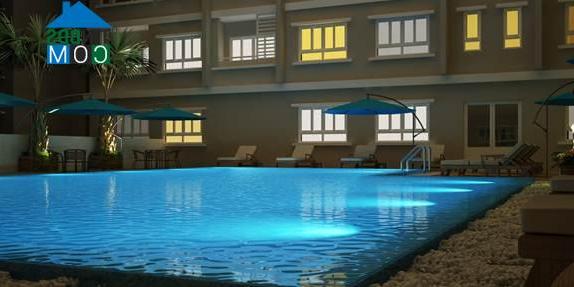 Ảnh Chủ đầu tư tổ chức cất nóc khu căn hộ I-Home