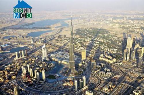 Tòa nhà sang trọng bậc nhất Dubai - Burj Khalifa, nằm ở trung tâm Dubai. Ảnh: businessinsider.com