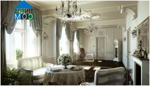 Thiết kế nội thất phong cách Art-Deco sử dụng những vật liệu từ đơn vị sản xuất đồ nội thất hàng đầu Italy - Longhi 