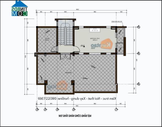 Ảnh Tư vấn thiết kế biệt thự 2,5 tầng hiện đại