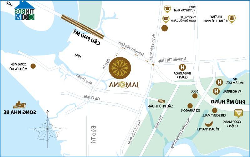 Vị trí Jamona Apartment