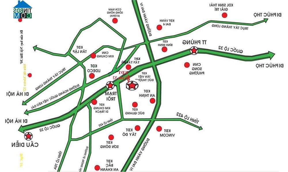Ảnh Cập nhật tiến độ các dự án biệt thự, đất nền phía Tây Hà Nội
