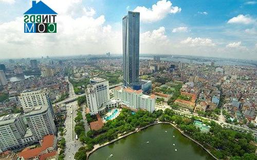 Ảnh chụp một góc Hà Nội