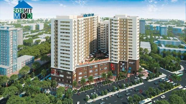 Ảnh Cất nóc dự án nhà ở xã hội HQC Hóc Môn