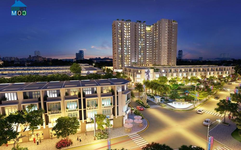 Phối cảnh tổng quan dự án Khu dân cư bán biệt lập cao cấp Him Lam Phố Đông