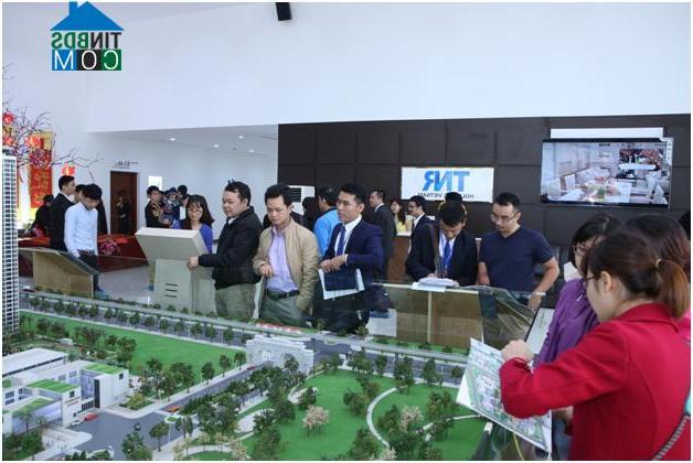 Ảnh Rộn ràng ngày khai trương căn hộ mẫu Goldmark City