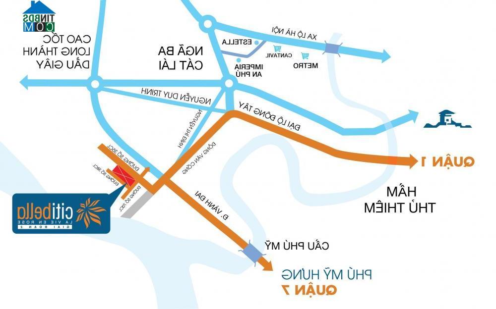 Ảnh Chính thức giới thiệu Giai đoạn 2 dự án nhà phố Citibella Quận 2