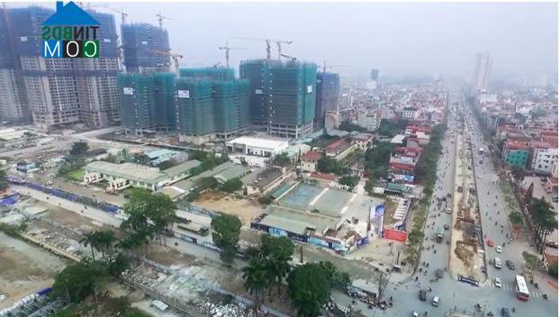 Ảnh Chung cư cao cấp Goldmark City đón “sóng” nhờ công viên khởi công