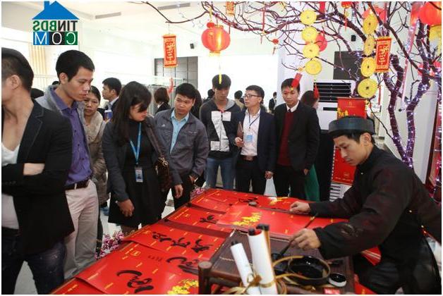Ảnh Rộn ràng ngày khai trương căn hộ mẫu Goldmark City
