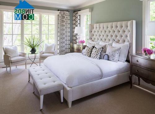 Ảnh Những mẫu sofa trắng đơn giản mà tuyệt đẹp cho phòng ngủ