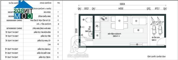 Mặt bằng tư vấn cải tạo tầng một