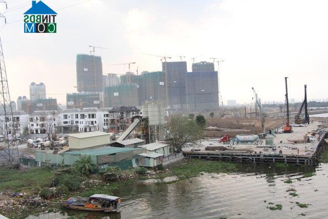 Ảnh Nhiều dự án BĐS tại Tp.HCM vẫn đang tăng tốc xây dựng