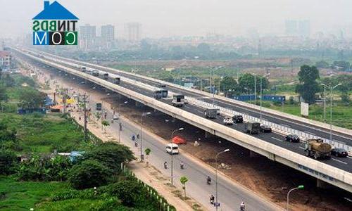Dự kiến cầu cạn Mai Dịch - Nam Thăng Long sẽ khởi công trong tháng 6/2016