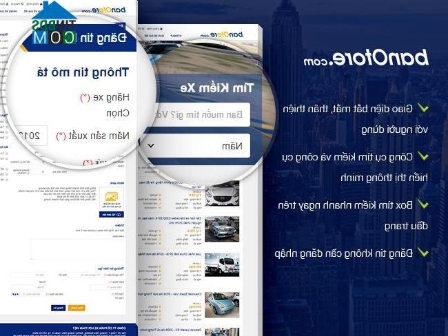 Ảnh Banotore.com – Website hàng đầu về mua bán, cho thuê xe ô tô