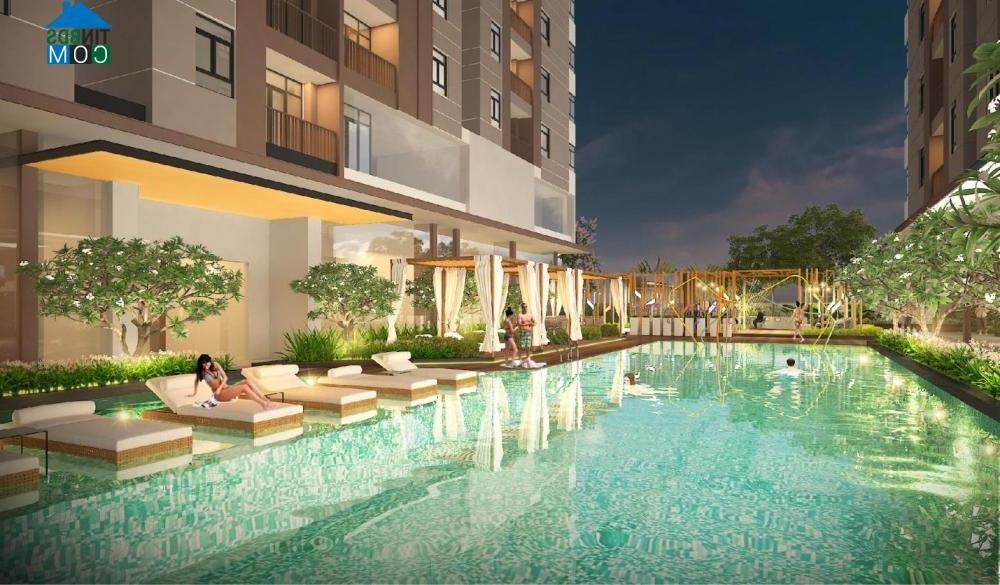 Ảnh Luxcity – căn hộ gây “sốt” khu Nam Sài Gòn