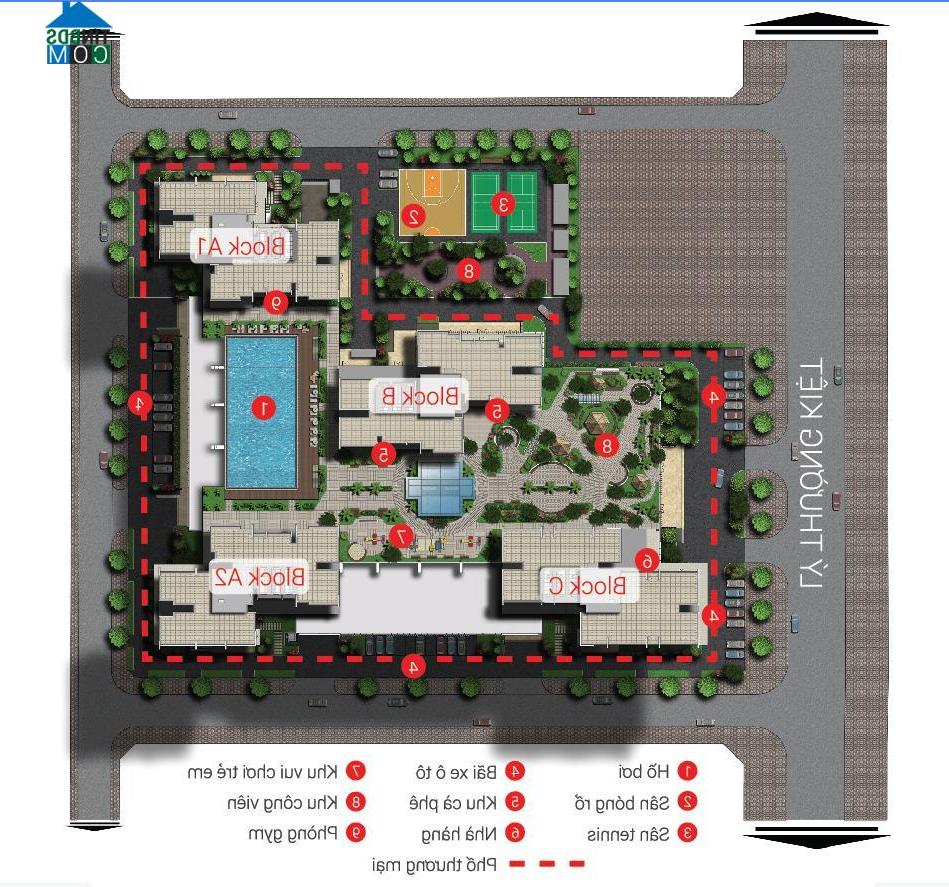 Ảnh Dự án Xi Grand Court có đến 70% căn góc