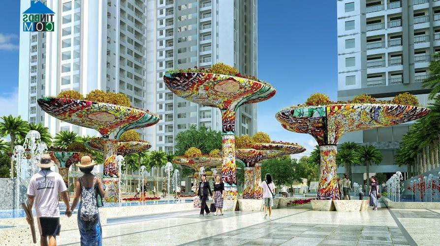 Ảnh Goldmark City tặng vàng cho khách hàng dịp đầu xuân