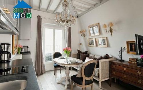 Ảnh Căn nhà 22m2 siêu sang trọng giữa lòng Paris